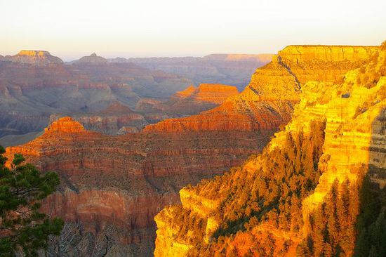 Sunset am Grand Canyon
