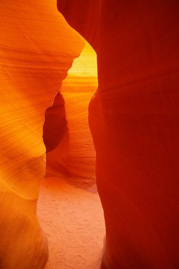 Bei einer Flash Flood starben hier 1997 über 20 Menschen...