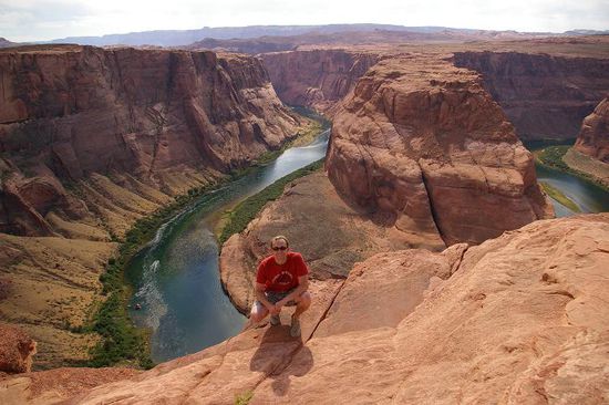 steile Klippen auch hier