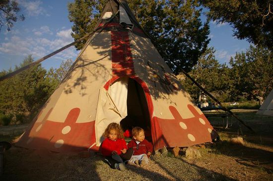 Morgenstimmung: unser Quartier für eine Nacht