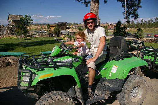 ATV riding