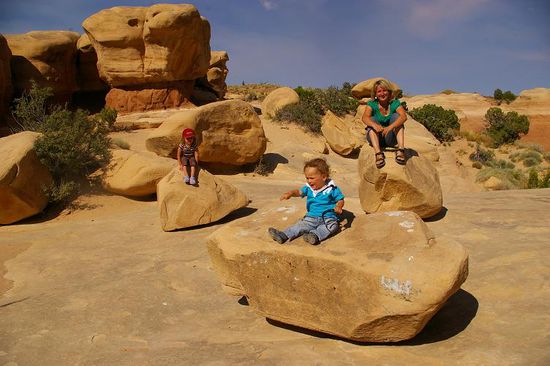 fast allein im Backcountry