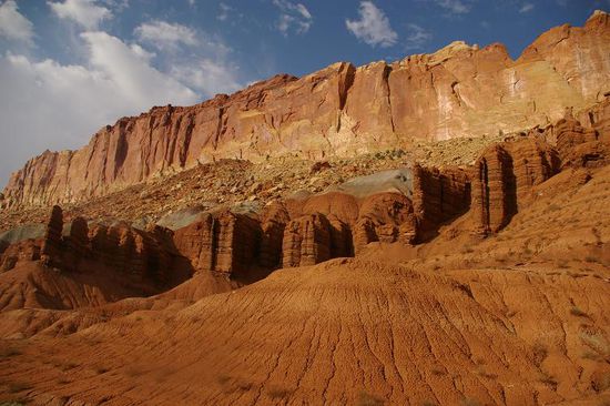 ...auf der Westseite des Capitol Reef