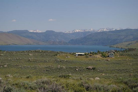 Fremont Lake am Fuße der Rockys