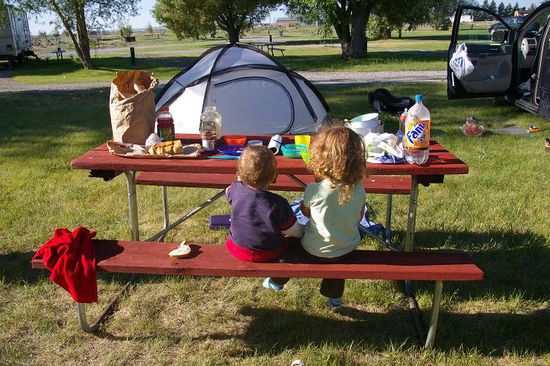 Campground-Idylle in Arco