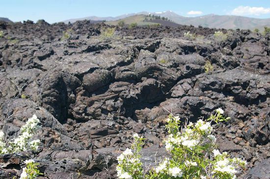 ...durch die Lavalandschaft