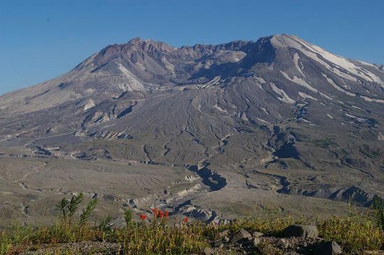 ...von Norden in den Crater.