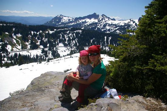 ...mit Sonne pur und noch mehr Schnee.