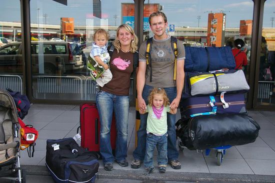Ankunft in Berlin am Donnerstag Nachmittag