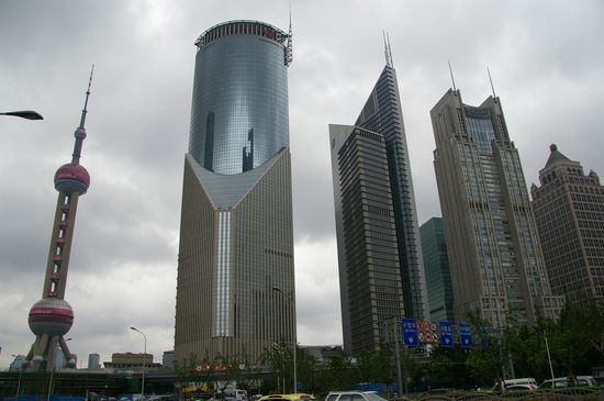 Shanghai City mit TV Tower