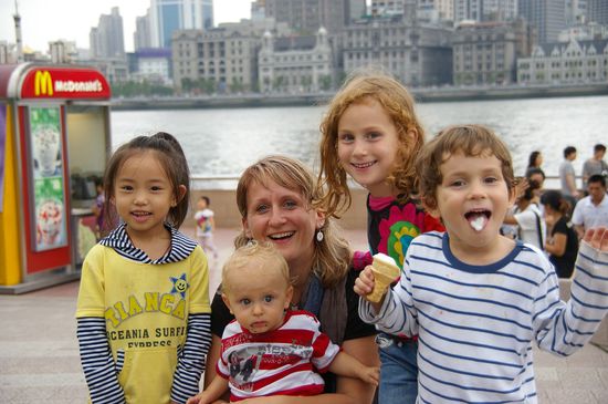 ...und mit den Paparazzi