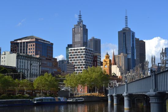 Blick von Southbank