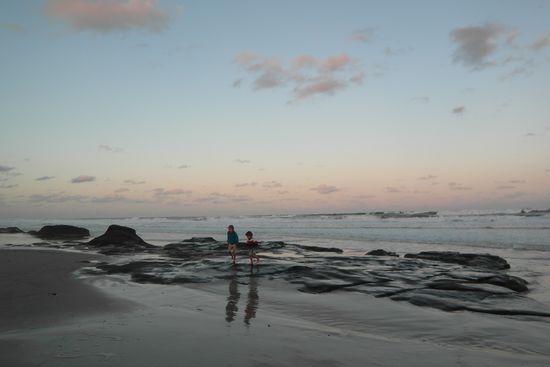 Abends am Black Rocks Beach
