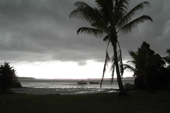 ..ein Thunderstorm zieht auf...