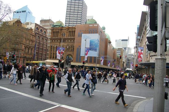 Immer was los in den Straßen