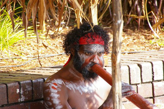 Didscheridoo Show zu fetten Beats