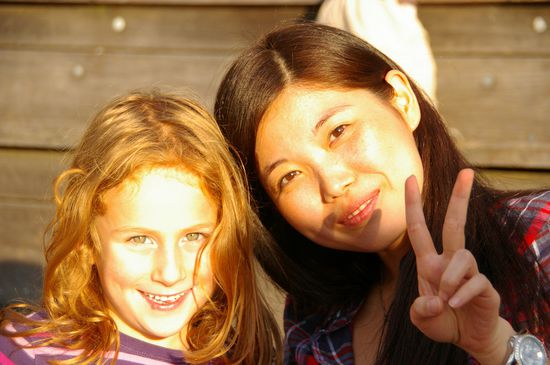 Alle sind kontaktfreudig