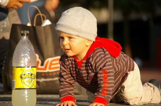 Matteo in Entdeckerlaune