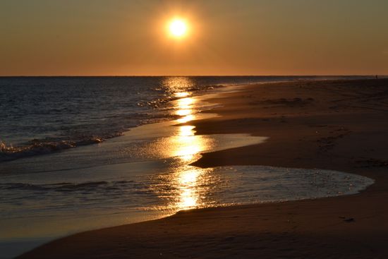 ca. 5:30Uhr - Sonnenaufgang am Inskip Point