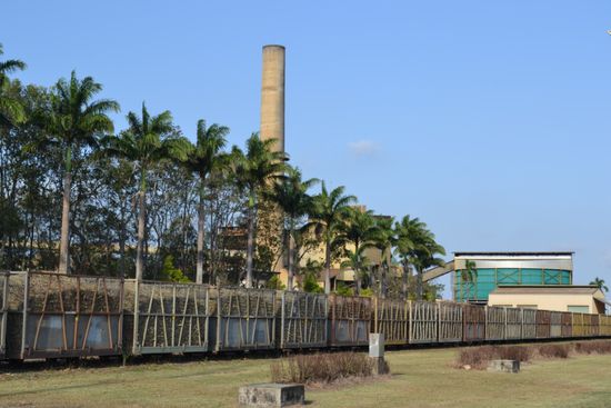 Sugar train und Fabrik