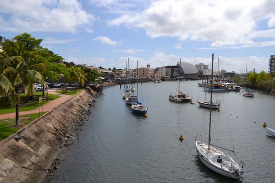 Ross Creek und Hafen