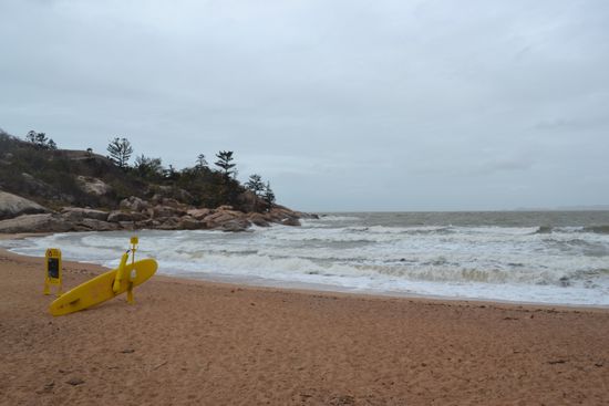 Alma Bay : Der Lifeguard hat nicht viel zu tun