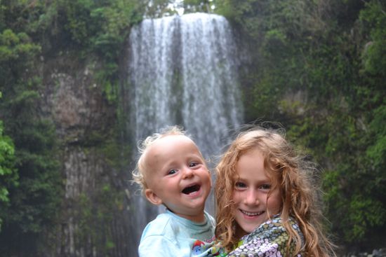 Abends an den Millaa Millaa Falls