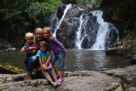 ...Dinner Falls im Hypipamee NP