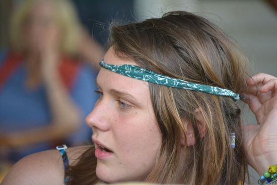 Hippie-Treff zum Festival