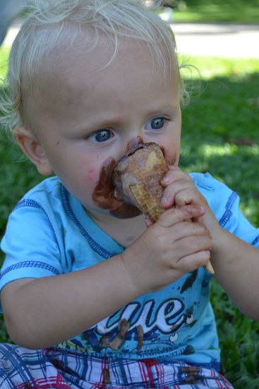 Keiner...keiner trennt mich und das Eis!