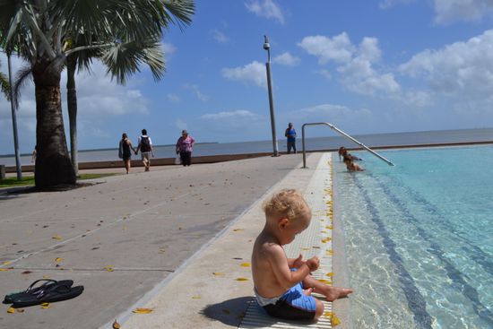 ...lädt zum Baden ein