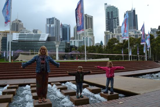 ...Richtung Darling Harbour