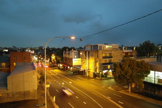 Blick aus unserem Hotel