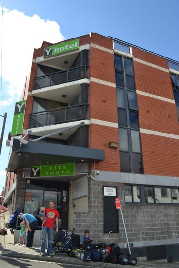 Auf zum Flughafen - die Zeit wird knapp...