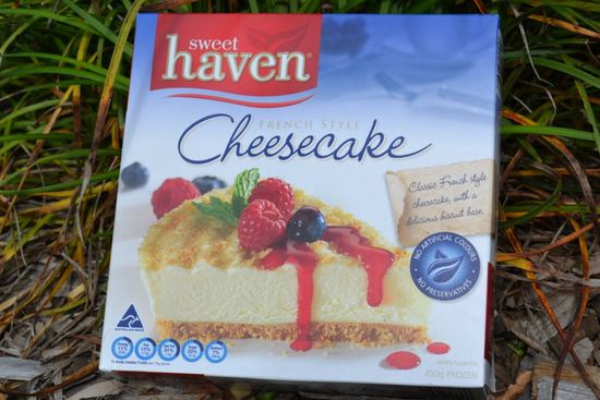 ... sehr leckeren Cheesecake!