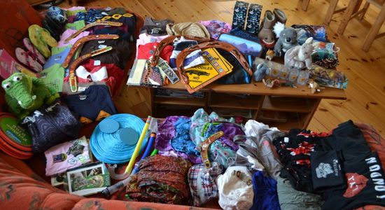 die Shopping-Ausbeute