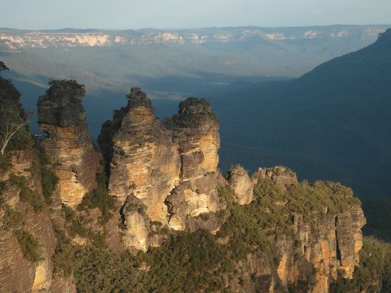 Sunset am Echo Point: The Three Sisters