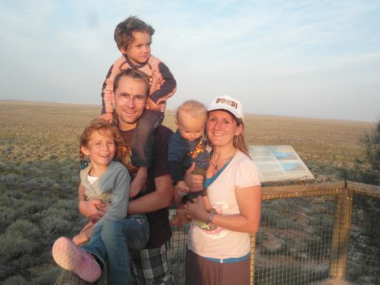 Zum Sunset kommen wir an...