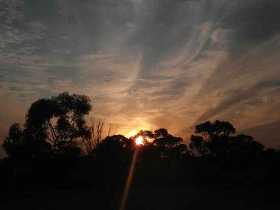 ...und genießen die Ruhe...