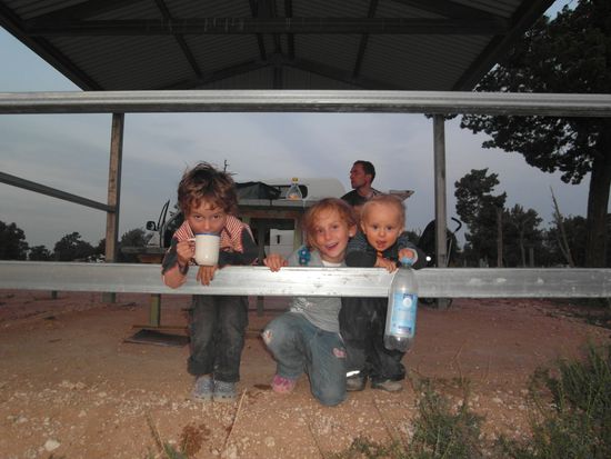 ...auf dem Campground