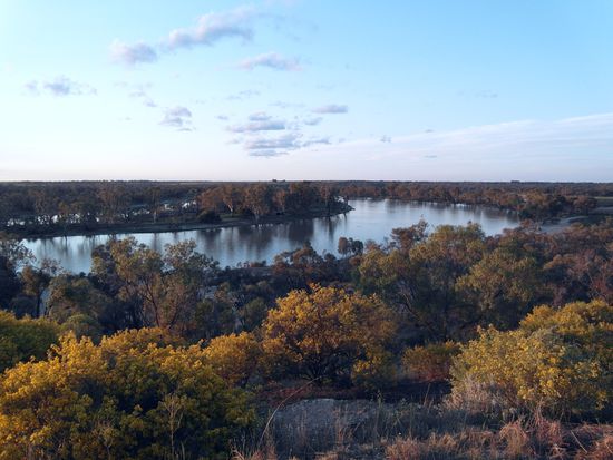 Abends am Murray River