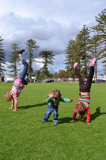Lockerungsübungen...