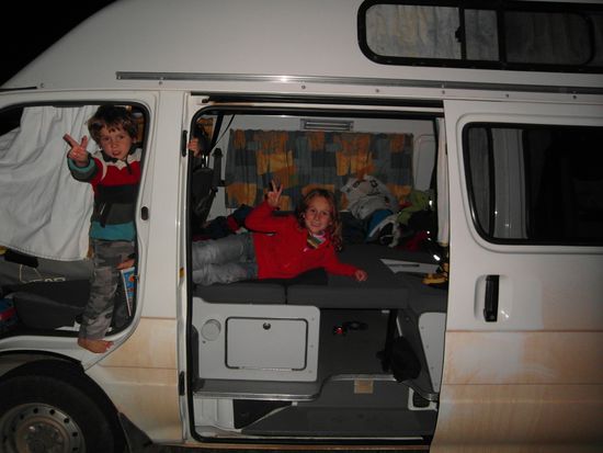 Abendliche Umbau-Aktion