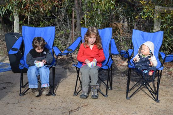 Angetreten zum Frühstück