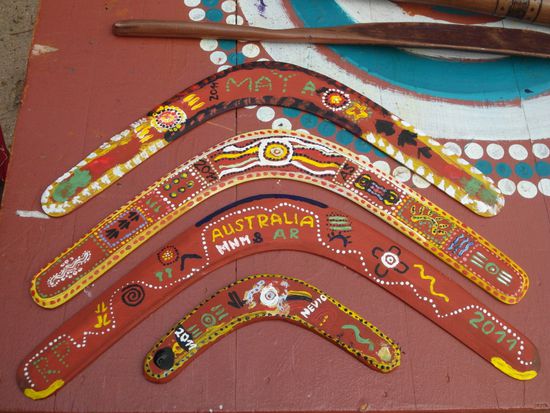 ...und die Resultate mit Aboriginal signs