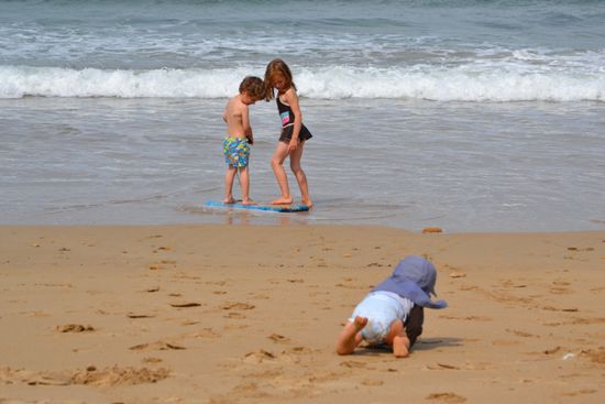 Maya und Nevio probieren es auch