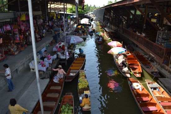 Die Wasserkanäle waren hier einst der praktischste Weg