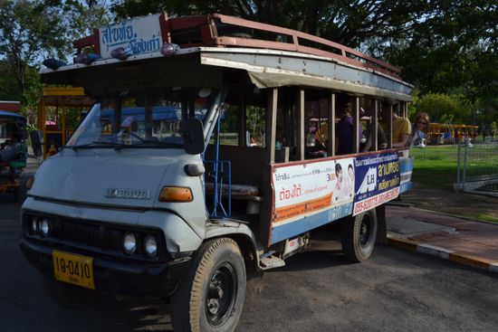 Der letzte öffentliche Bus zurück...