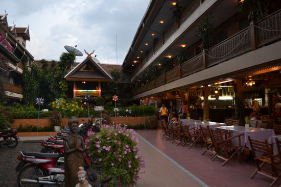 Unsere recht zentrale Herberge - das Lai Thai Guesthouse