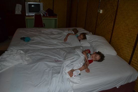 Schlafsaal der Bande